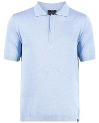 hellblaues Polohemd von Paul & Shark