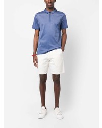 hellblaues Polohemd von Canali