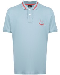 hellblaues Polohemd von PS Paul Smith