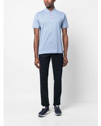 hellblaues Polohemd von Kiton