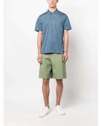 hellblaues Polohemd von Canali