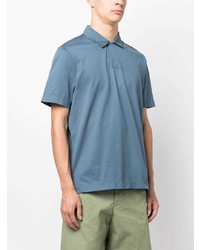 hellblaues Polohemd von Canali