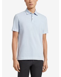 hellblaues Polohemd von Z Zegna