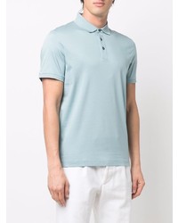 hellblaues Polohemd von BOSS