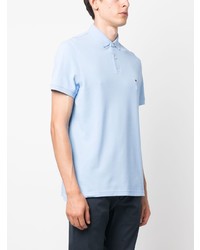 hellblaues Polohemd von Tommy Hilfiger