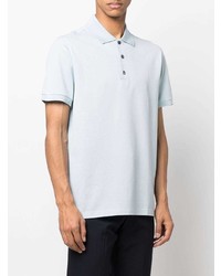 hellblaues Polohemd von Brioni