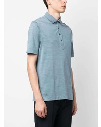 hellblaues Polohemd von Zegna