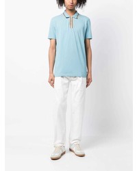 hellblaues Polohemd von PS Paul Smith