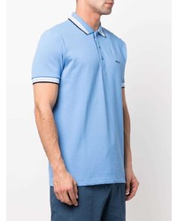 hellblaues Polohemd von BOSS