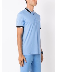 hellblaues Polohemd von BOSS