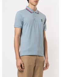 hellblaues Polohemd von Kent & Curwen