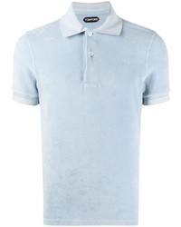 hellblaues Polohemd von Tom Ford