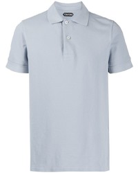 hellblaues Polohemd von Tom Ford