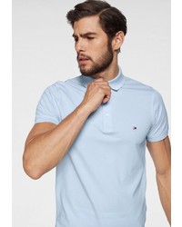 hellblaues Polohemd von Tommy Hilfiger