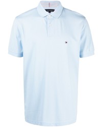 hellblaues Polohemd von Tommy Hilfiger