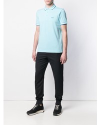 hellblaues Polohemd von BOSS