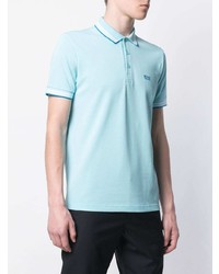 hellblaues Polohemd von BOSS