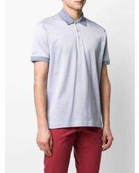 hellblaues Polohemd von Canali