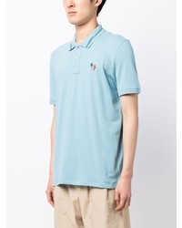 hellblaues Polohemd von PS Paul Smith