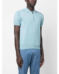 hellblaues Polohemd von Canali