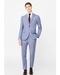 hellblaues Sakko von Mango
