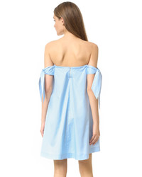 hellblaues schwingendes Kleid von Rebecca Minkoff