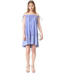 hellblaues schwingendes Kleid von Cynthia Rowley