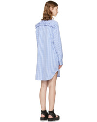 hellblaues Shirtkleid von MSGM