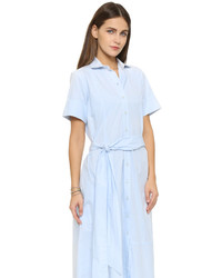 hellblaues Shirtkleid von Lisa Marie Fernandez