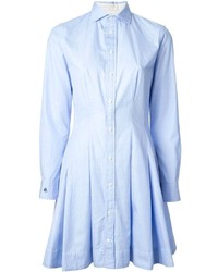 hellblaues Shirtkleid von Polo Ralph Lauren