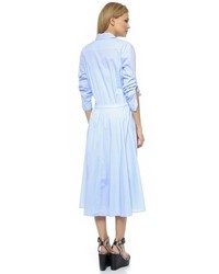 hellblaues Shirtkleid von DKNY