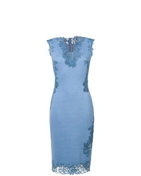 hellblaues figurbetontes Kleid aus Spitze von Ermanno Scervino