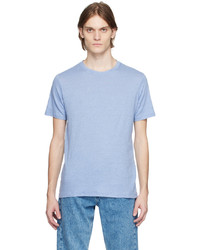 hellblaues Strick T-Shirt mit einem Rundhalsausschnitt von Isabel Marant