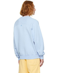 hellblaues Sweatshirt von AMI Alexandre Mattiussi