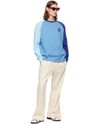 hellblaues Sweatshirt von JW Anderson