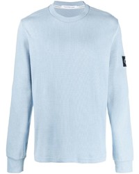 hellblaues Sweatshirt von Calvin Klein Jeans