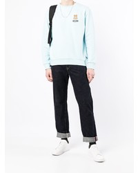 hellblaues Sweatshirt von Moschino