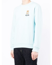 hellblaues Sweatshirt von Moschino