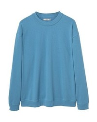 hellblaues Sweatshirt von Mango