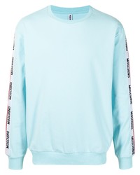 hellblaues Sweatshirt von Moschino