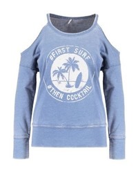 hellblaues Sweatshirt von Only