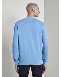 hellblaues Sweatshirt von Tom Tailor Denim