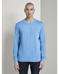 hellblaues Sweatshirt von Tom Tailor Denim