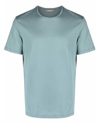 hellblaues T-Shirt mit einem Rundhalsausschnitt von 12 STOREEZ