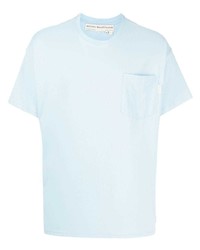 hellblaues T-Shirt mit einem Rundhalsausschnitt von Advisory Board Crystals