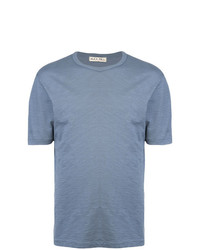 hellblaues T-Shirt mit einem Rundhalsausschnitt von Alex Mill