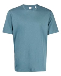 hellblaues T-Shirt mit einem Rundhalsausschnitt von Aspesi