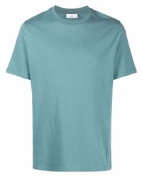 hellblaues T-Shirt mit einem Rundhalsausschnitt von Closed