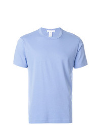 hellblaues T-Shirt mit einem Rundhalsausschnitt von Comme Des Garcons SHIRT