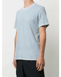 hellblaues T-Shirt mit einem Rundhalsausschnitt von Cotton Citizen